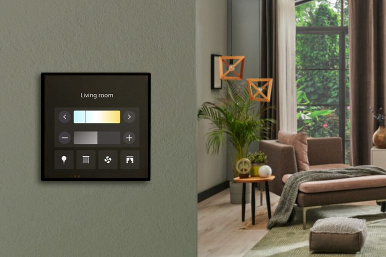 Philips Dynalite luxury lighting control interface for premium interiors