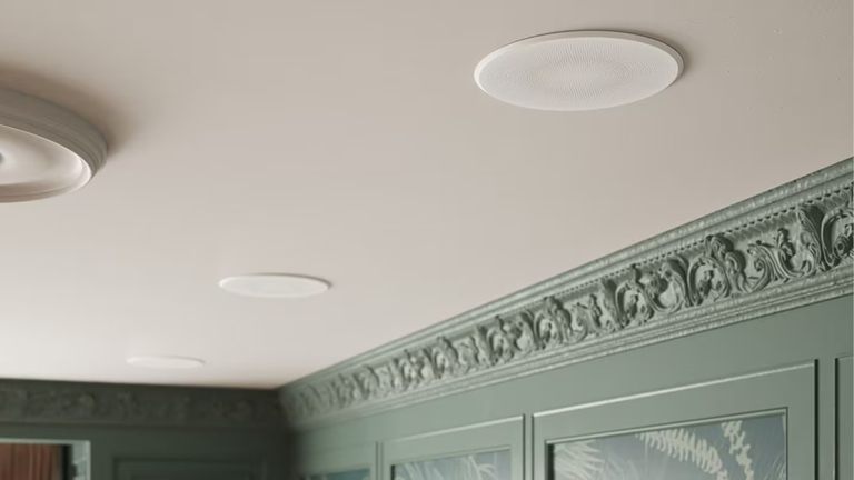 Multi-room audio and video distribution system for luxury homes in Dubai using ceiling speakers