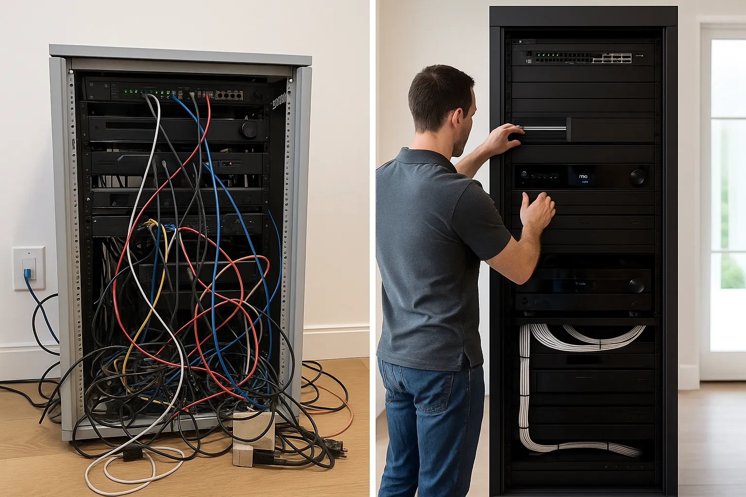 LuxSmart smart home maintenance service in Dubai villa
