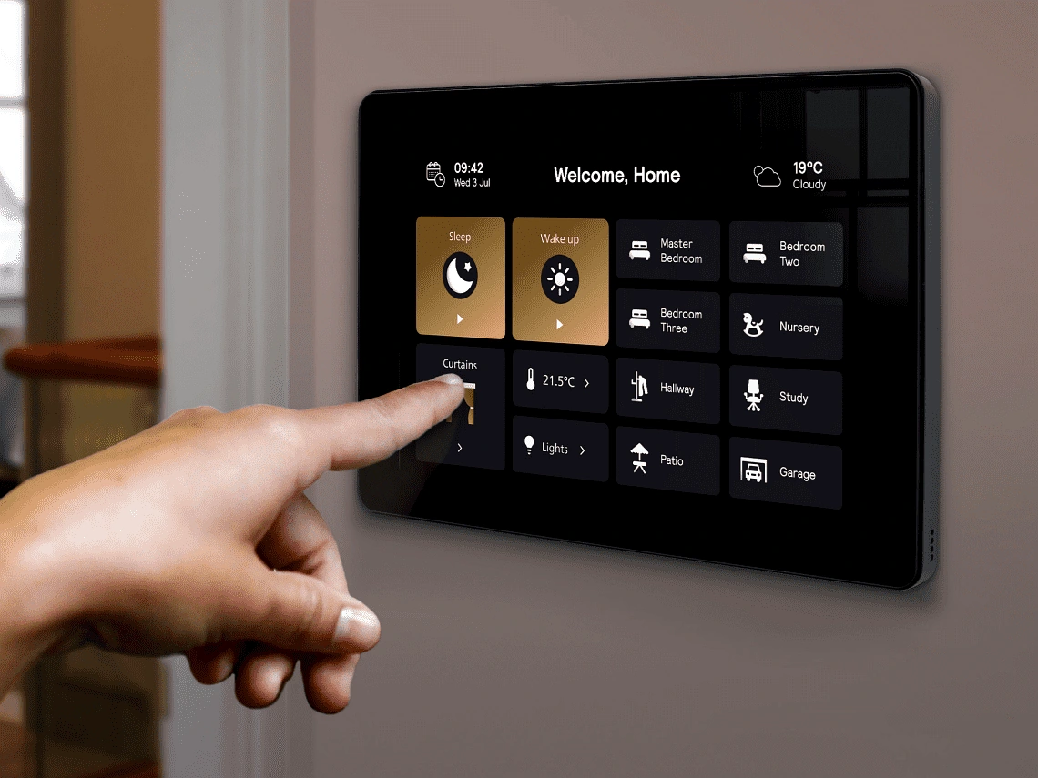 Philips Dynalite lighting scene control Dubai