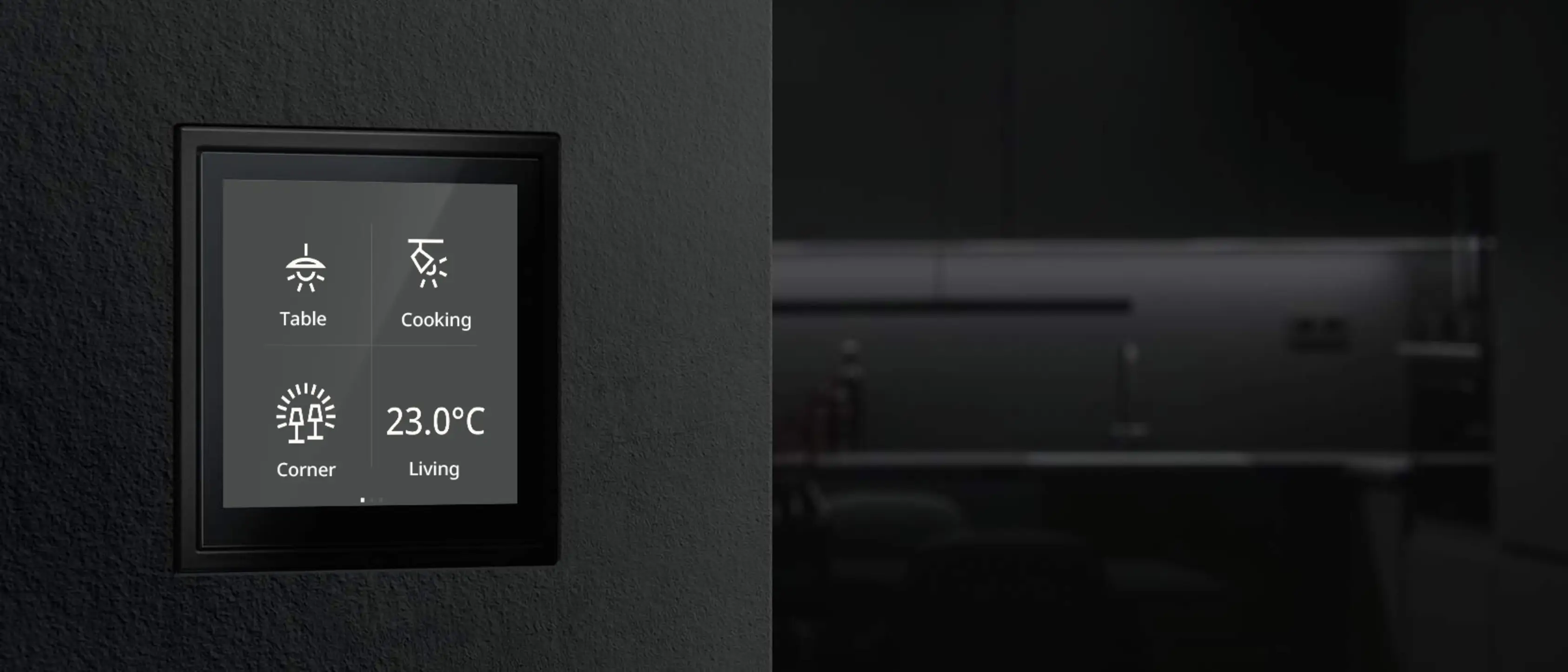KNX smart home app and interface control in Dubai